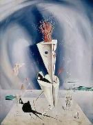 salvadore dali Apparatus and Hand oil painting